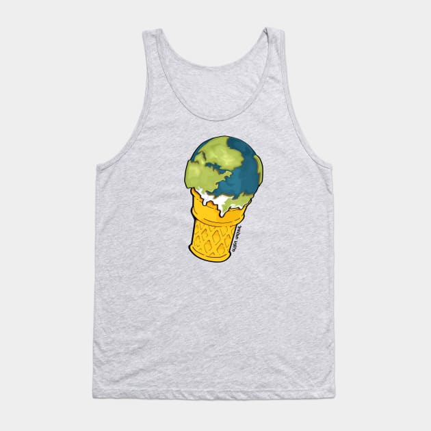 Global Warming Tank Top by teetimecompany